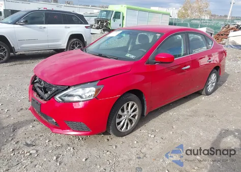 2018 Nissan Sentra Sv из США, поврежденный, VIN 3N1AB7AP6JY206534